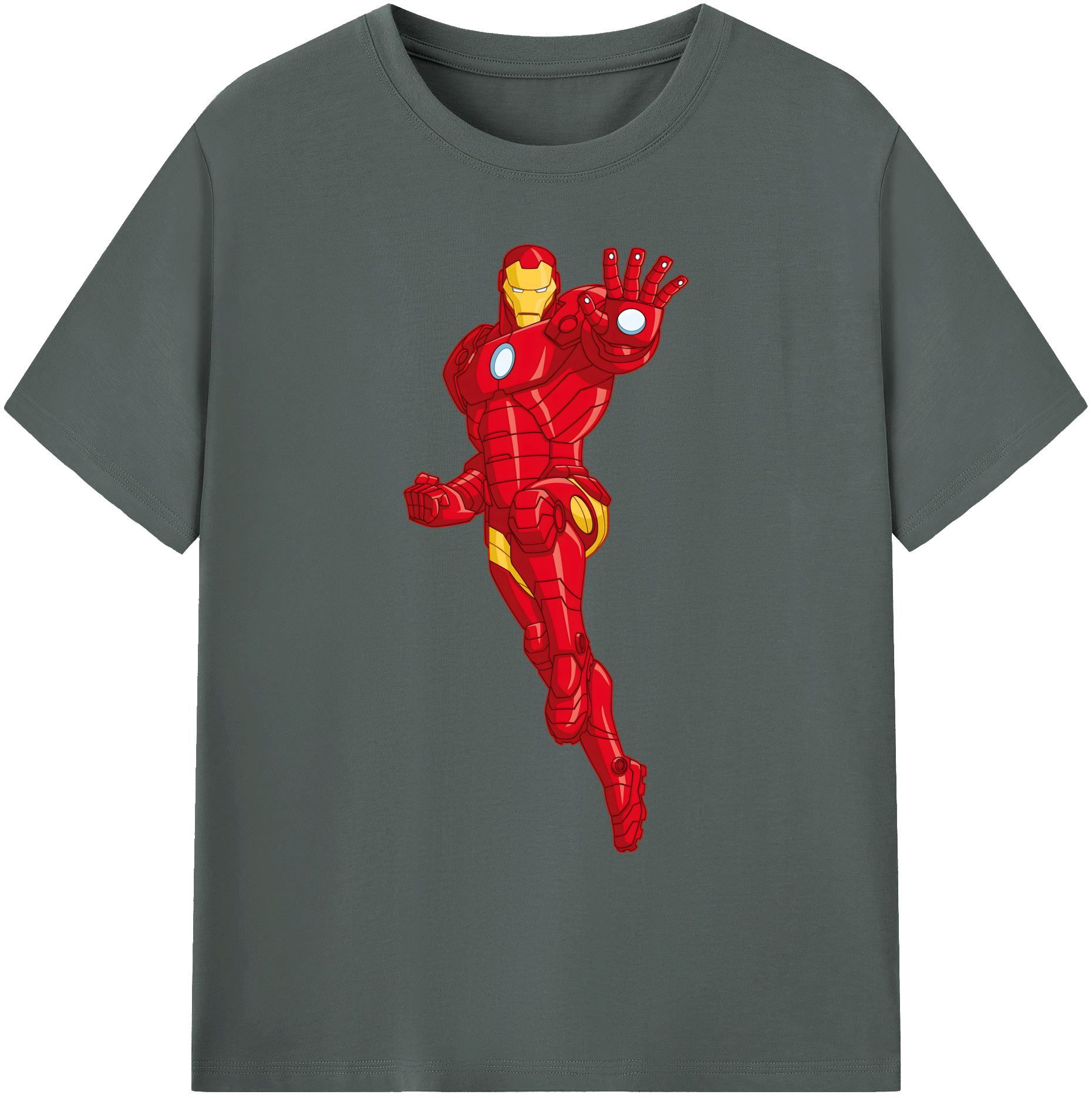 （画像用） アベンジャーズ The Avengers 綿100％ メンズ半袖Tシャツ｜肌触りやわらか＆通気性